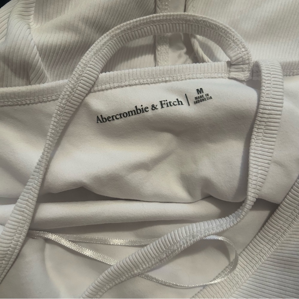 Women’s Abercrombie & Fitch One Shoulder Bodysuit in White Size M - Picture 8 of 8